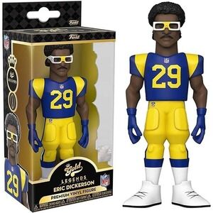 Funko NFL‎ Gold Legends Eric Dickerson Vinyl Figure Los Angeles Rams #29